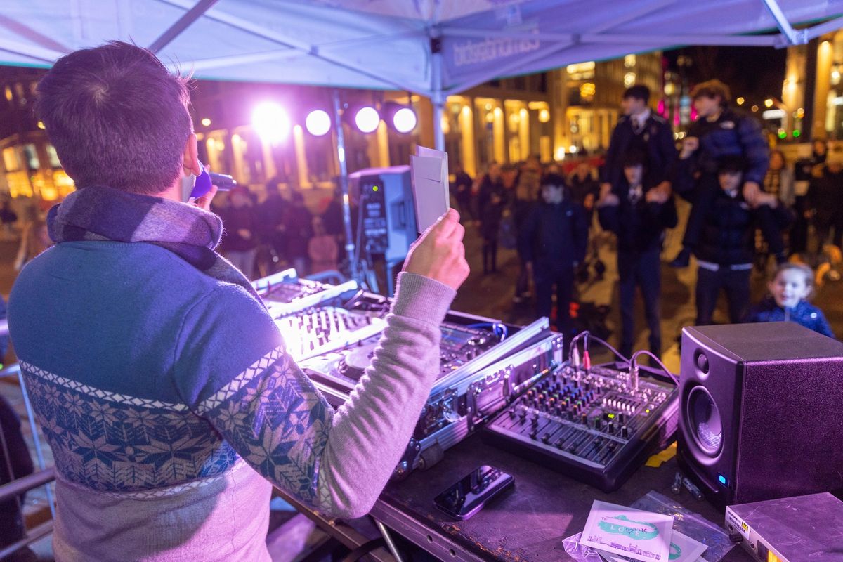 Christmas Lights Switch On at the station with Star Radio sponsored by Fora