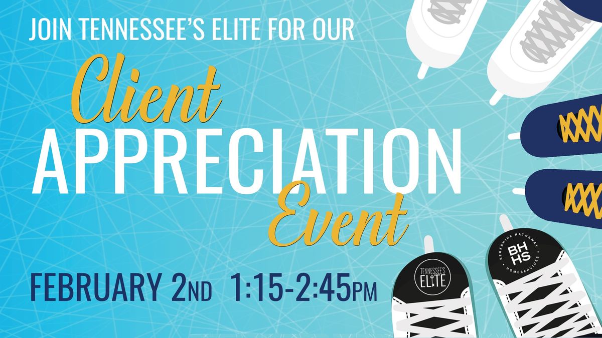 Tennessee's Elite Ice Skating Client Appreciation Event 