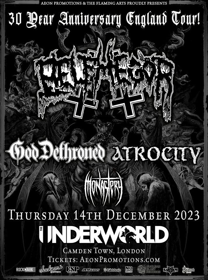 BELPHEGOR plus special guests GOD DETHRONED/ ATROCITY/ MONASTERY at The ...