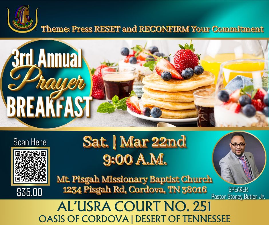 2025 3rd Annual Prayer Breakfast