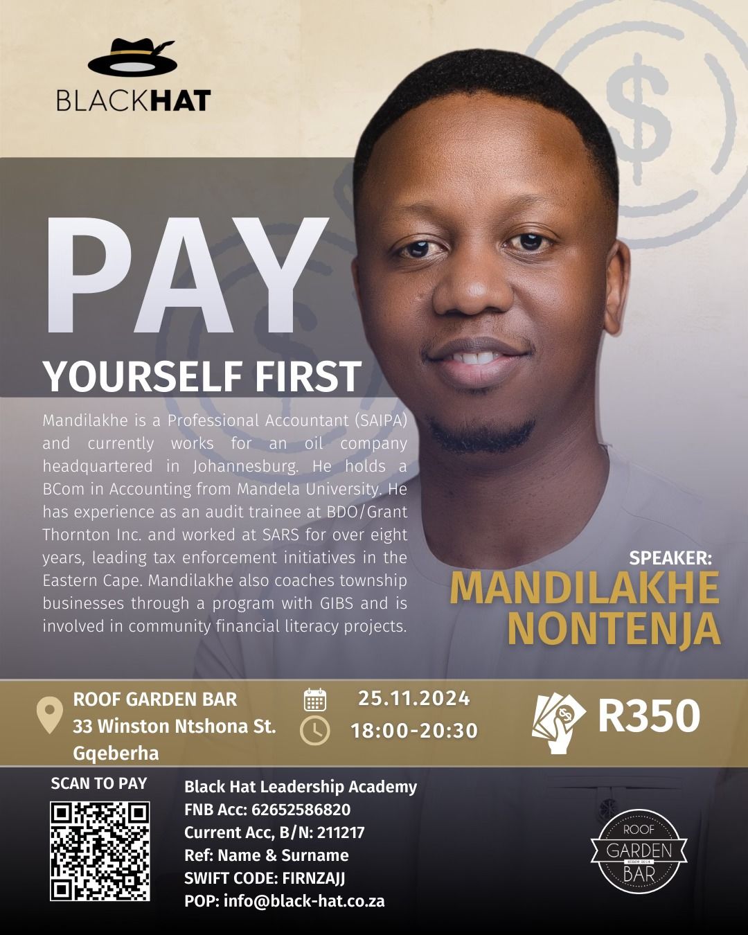 Pay Yourself First: Mandilakhe Nontenja