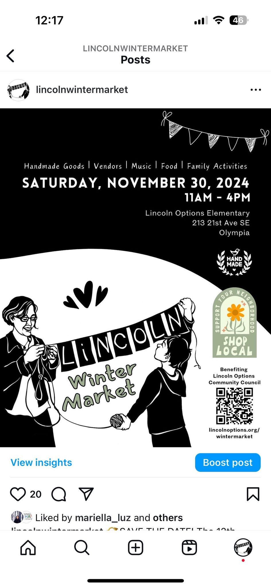 Lincoln Winter Market