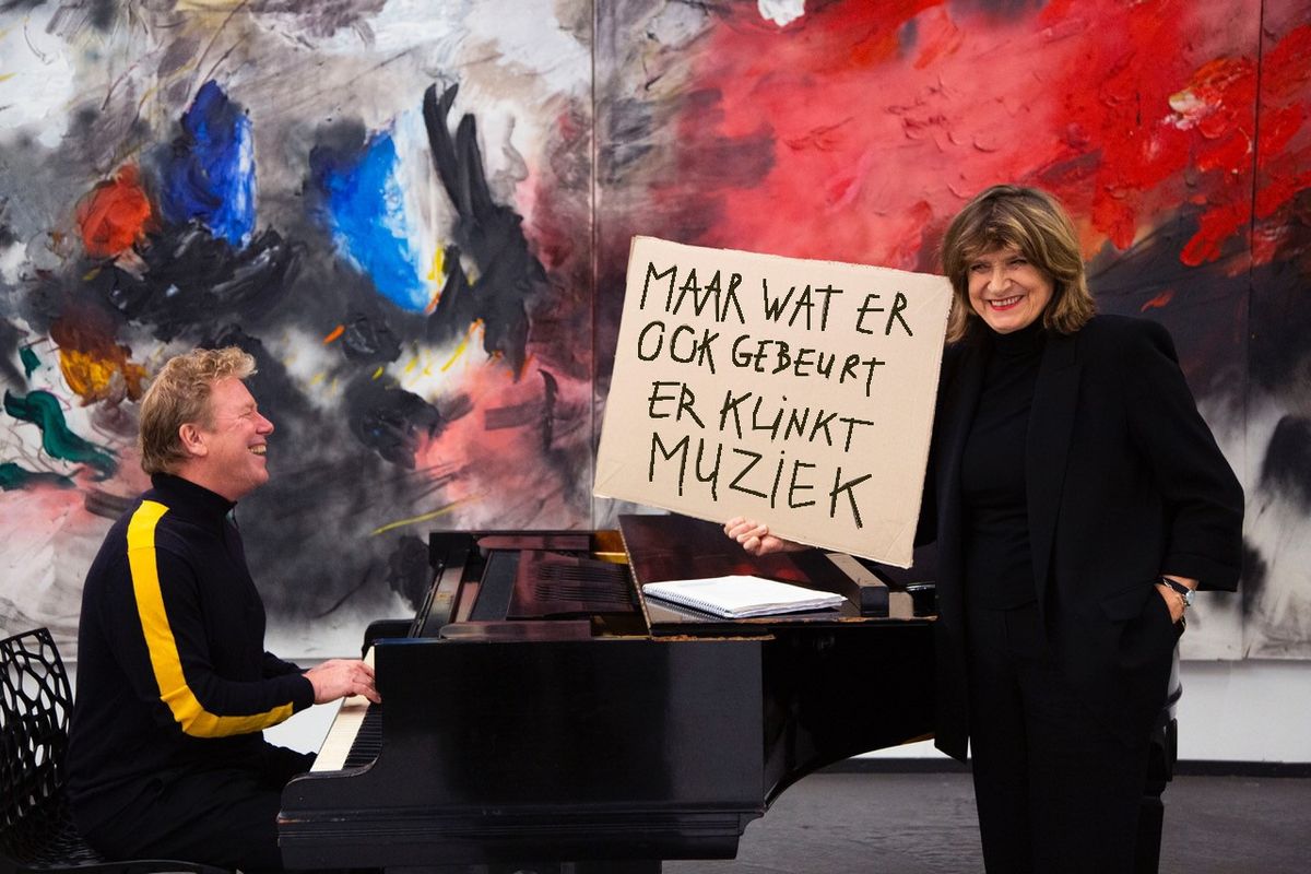 Maar wat er ook gebeurt er klinkt muziek - Olga Zuiderhoek + Gerard Bouwhuis