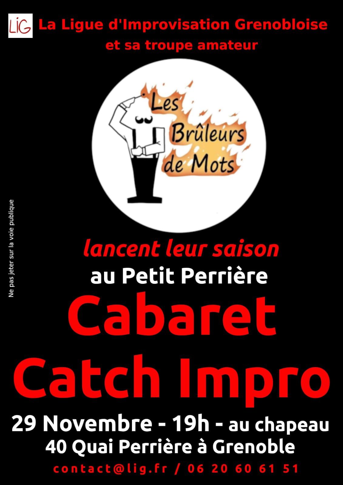 CABARET de CATCH IMPRO