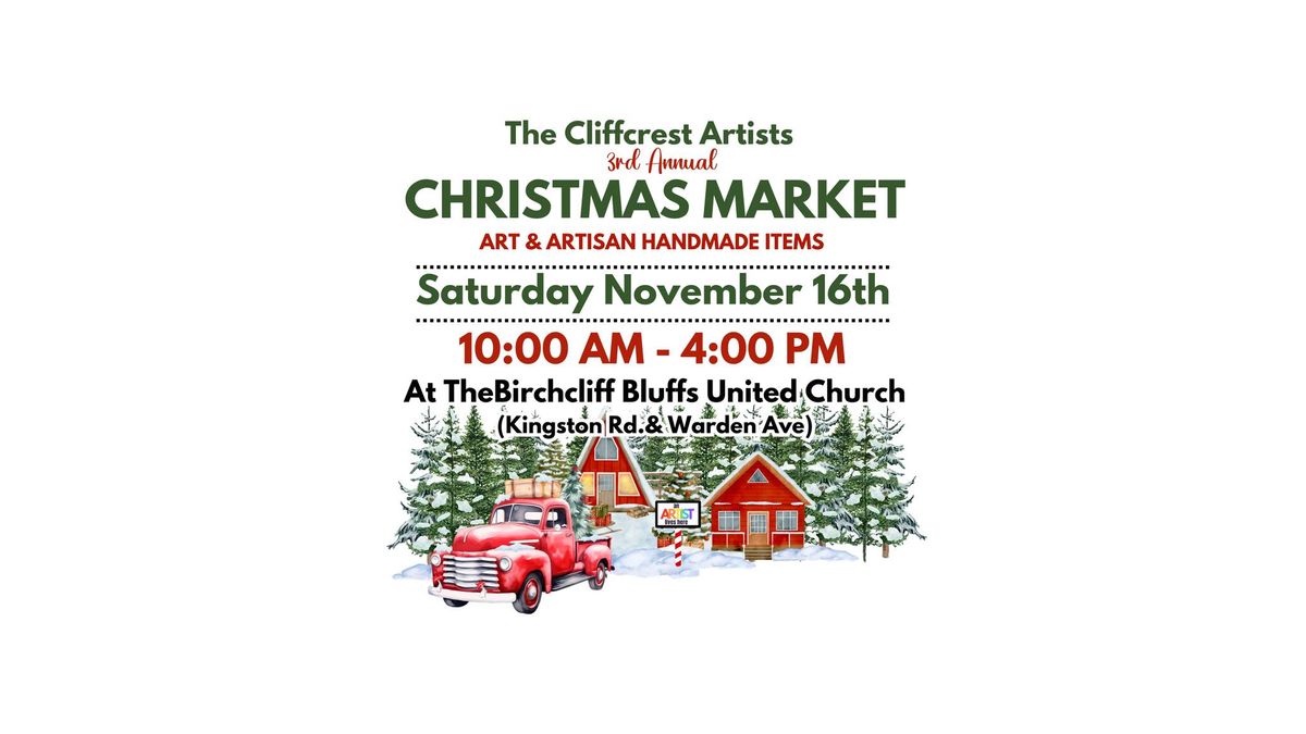 Cliffcrest Artists Christmas Market