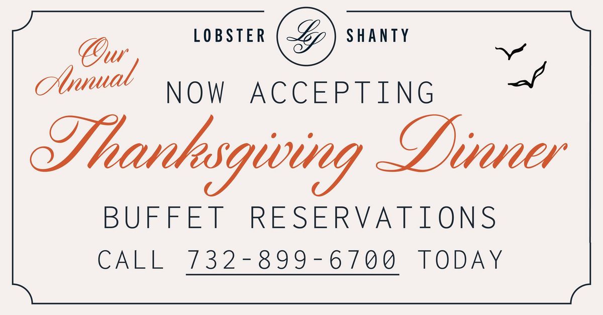 Thanksgiving Day @ The Lobster Shanty