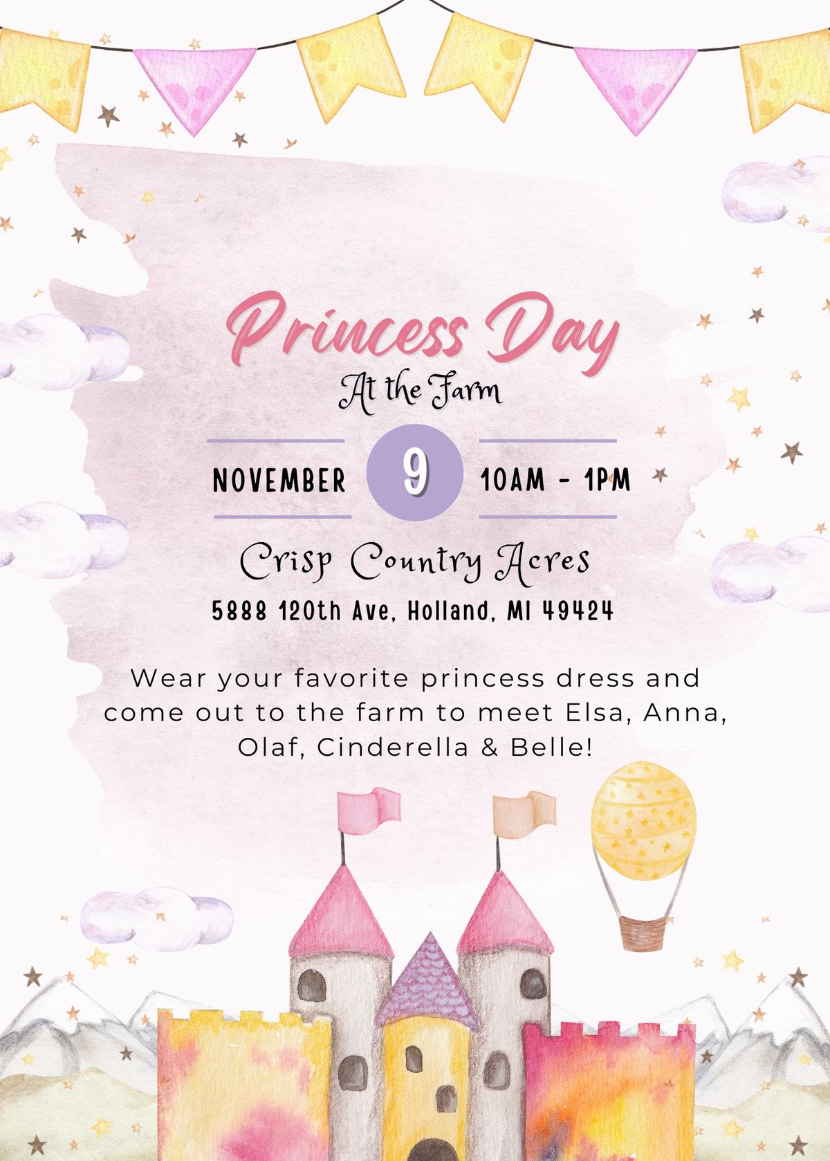 Princess Day at the Farm