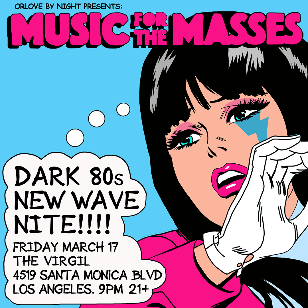 Music for the Masses -  Dark 80s Nite at Beat Kitchen
