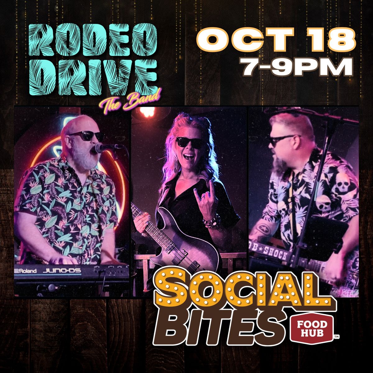 RODEO DRIVE Live at Social Bites