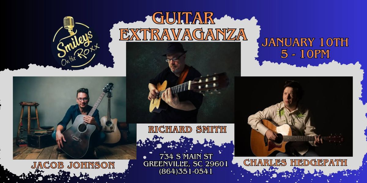 Guitar Extravaganza--An Evening of Epic Guitar Performances