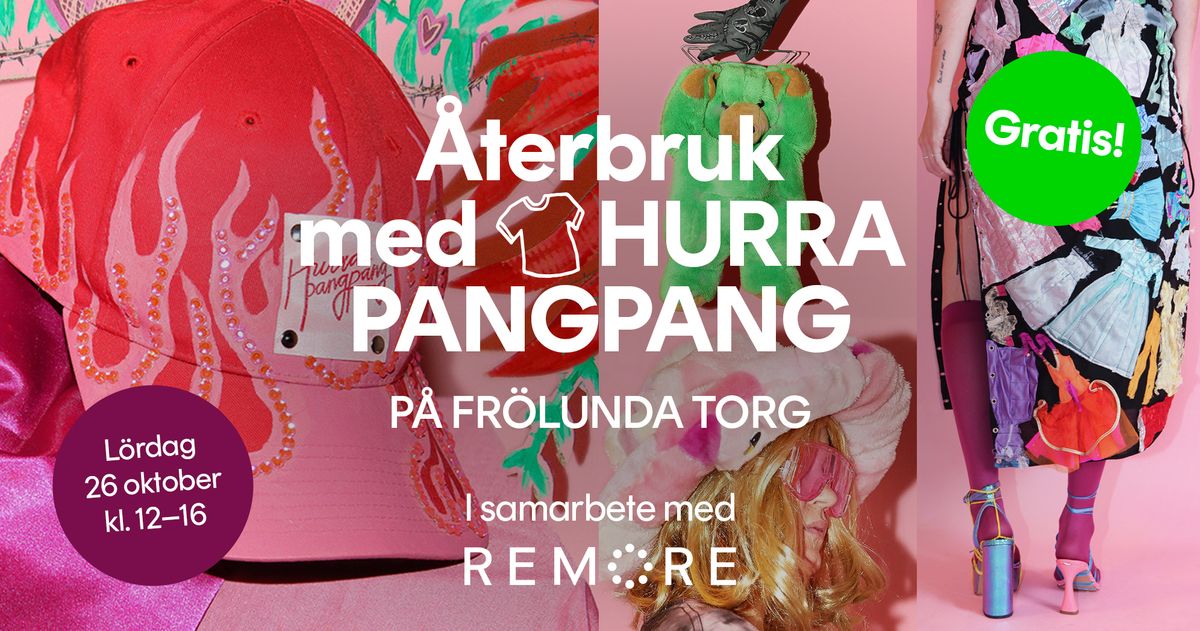 Gratis Workshop med designerduon HURRA PANGPANG!