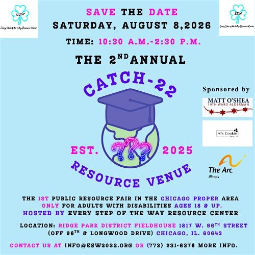 The 2nd Annual Catch- 22 Resource Venue