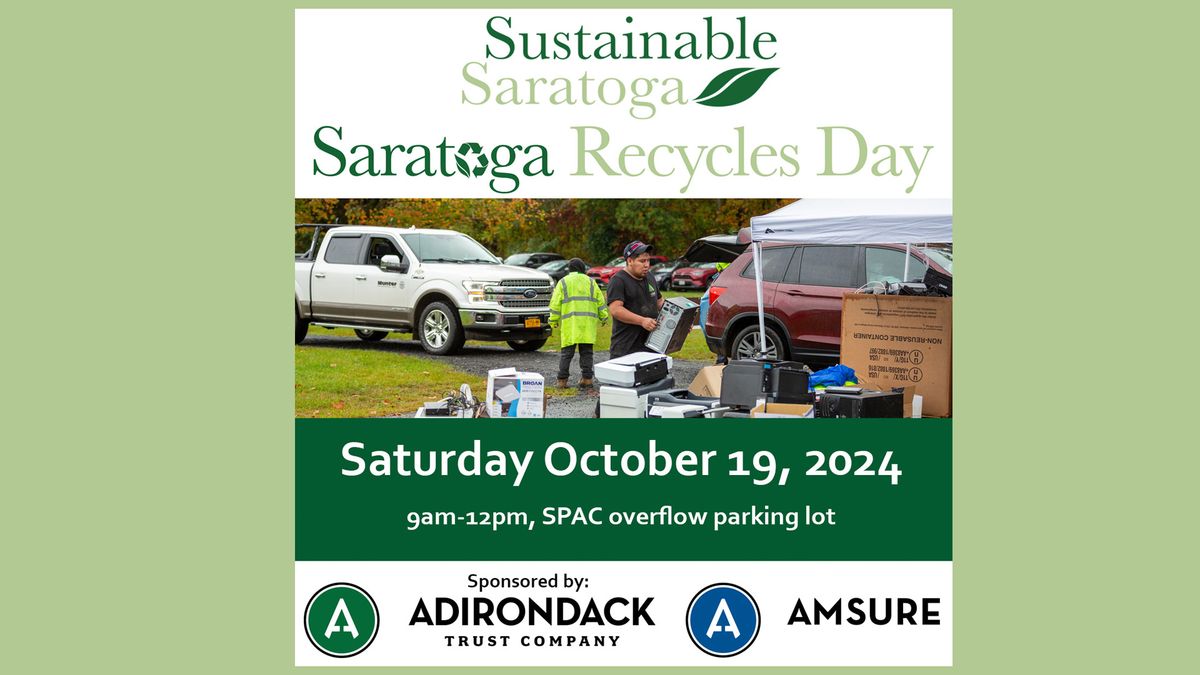 Saratoga Recycles Day