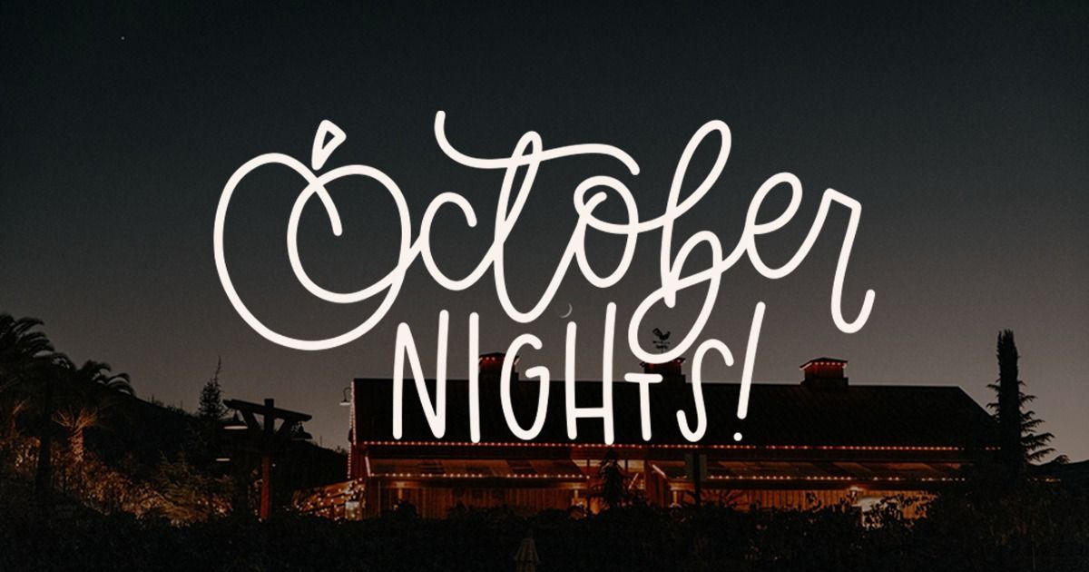 Peltzer | October Nights + Peltzer Pumpkin Farm - 10.4