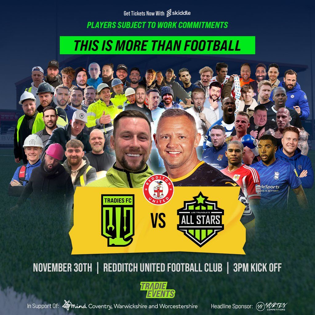 Lee Trundle's All Stars vs Tradies FC