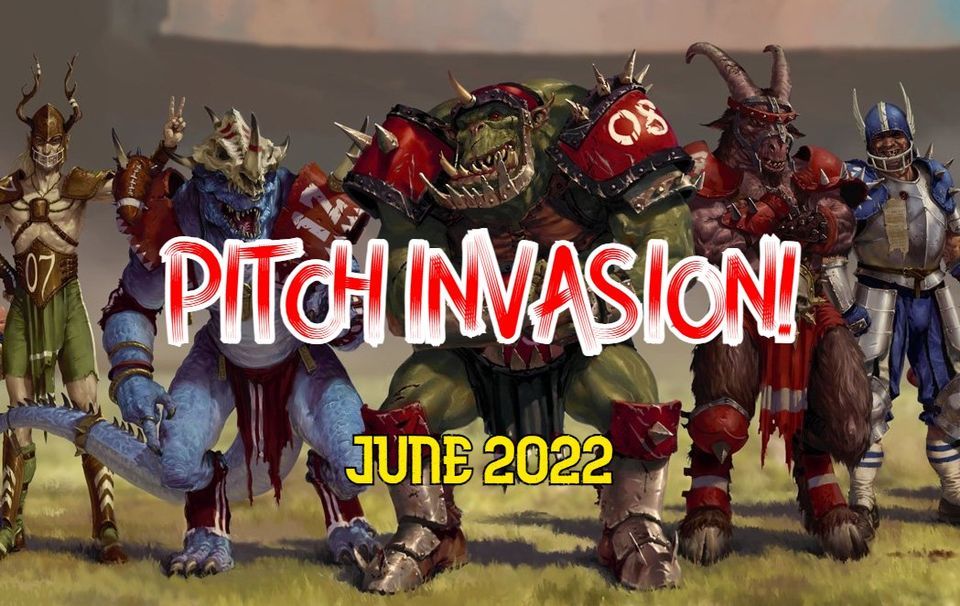 Pitch Invasion! June 2022 Blood Bowl Tournament, Tabletop Republic