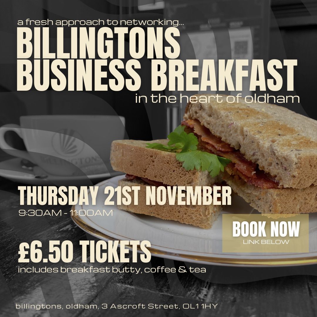 Billingtons Business Breakfast 