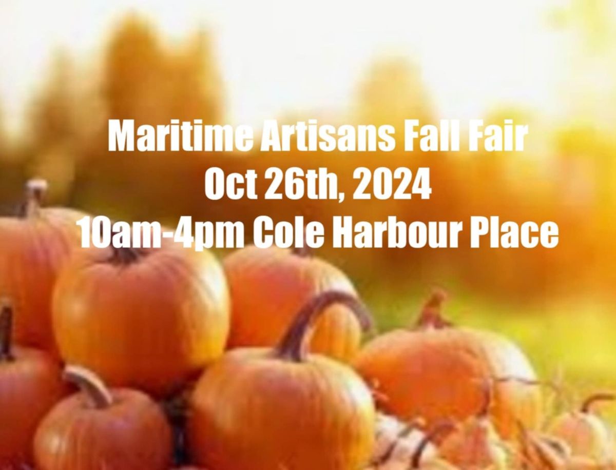 Maritime Artisans Fall Fair