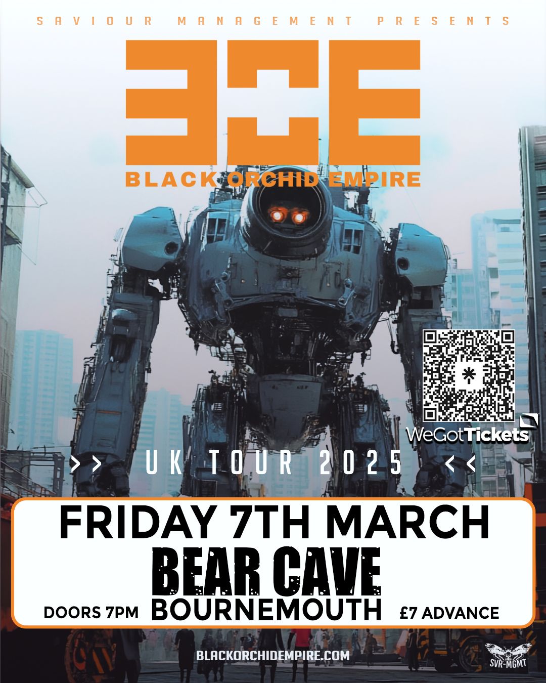 BLACK ORCHID EMPIRE at The Bear Cave