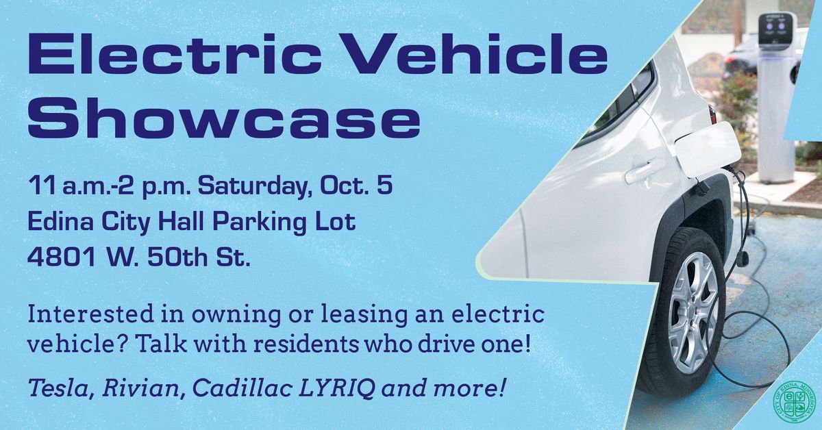 Electric Vehicle Showcase at Edina City Hall