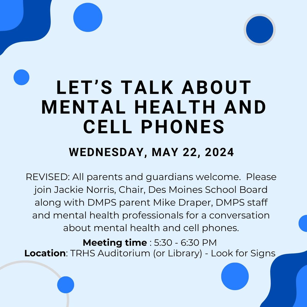 Let's Talk about Mental Health and Cell Phones