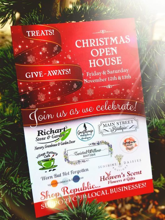 CHRISTMAS OPEN HOUSES 2021 REPUBLIC MO