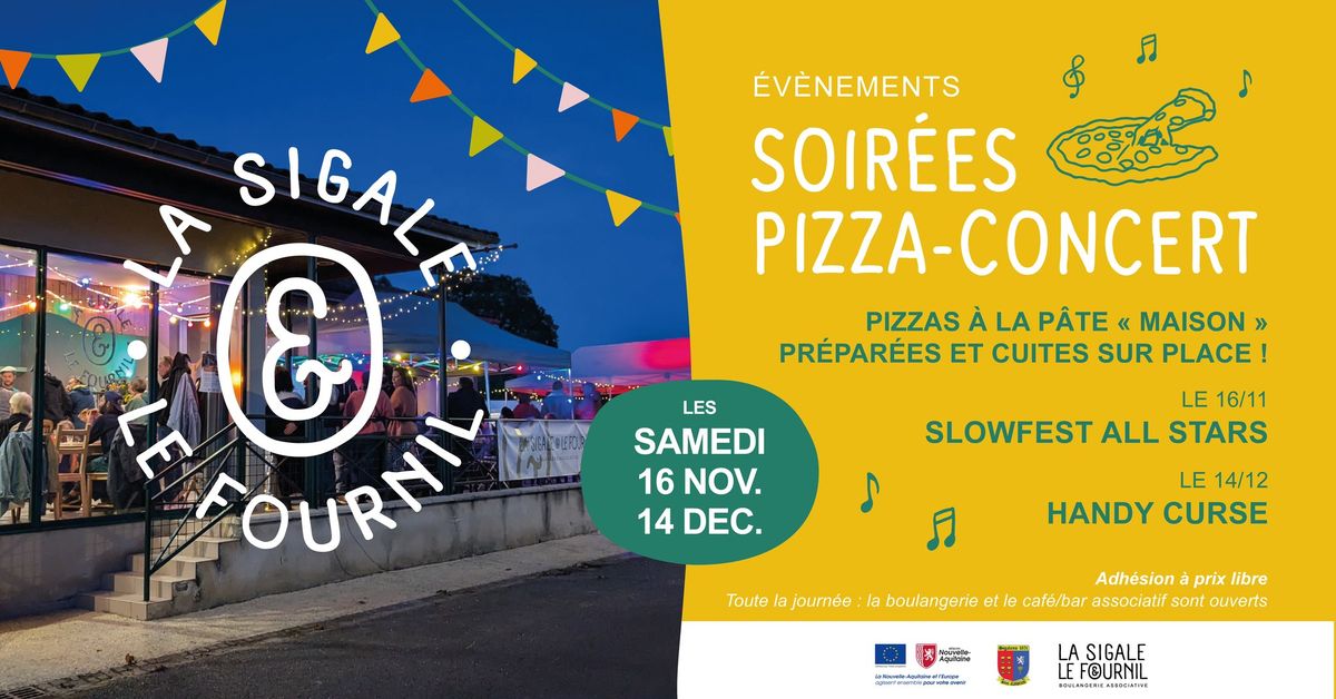 Soir\u00e9es Pizza-Concert \u00e0 Sigalens