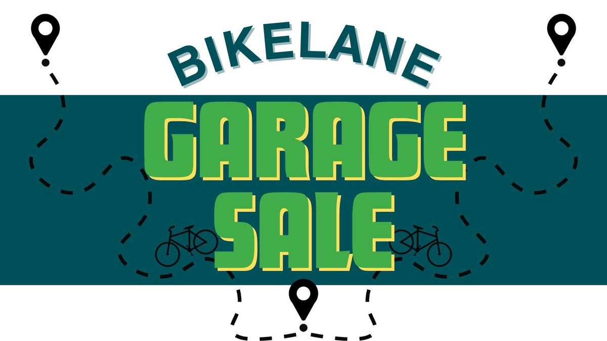 BikeLane Garage Sale 