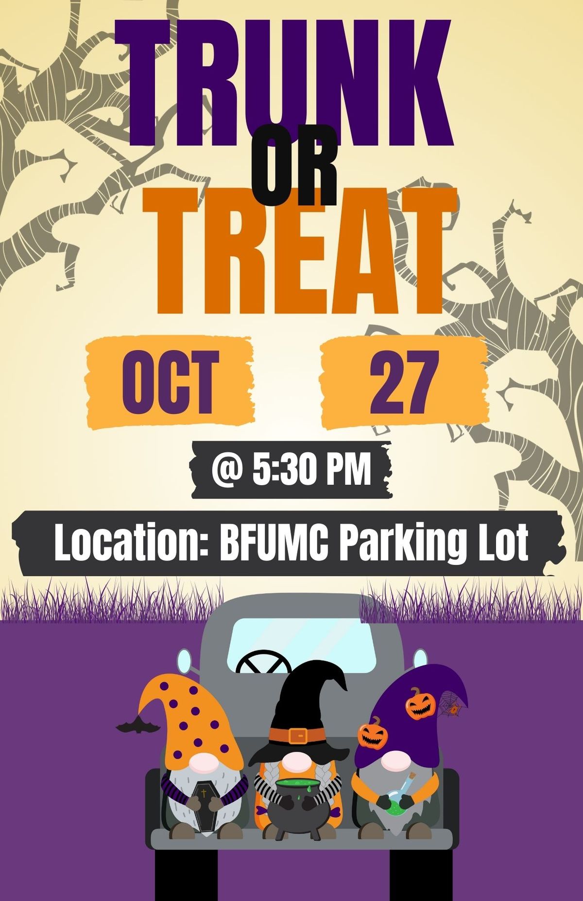 Trunk or Treat