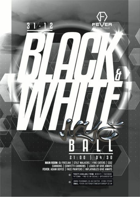 NYE Black & White Ball