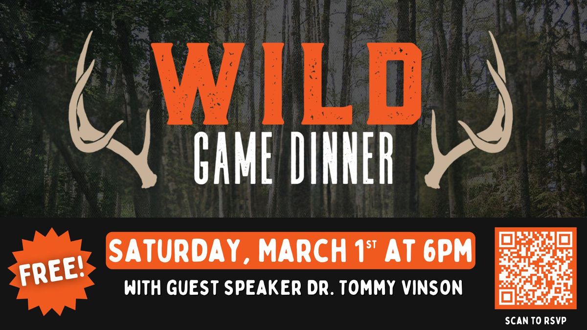 Wild Game Dinner 2025