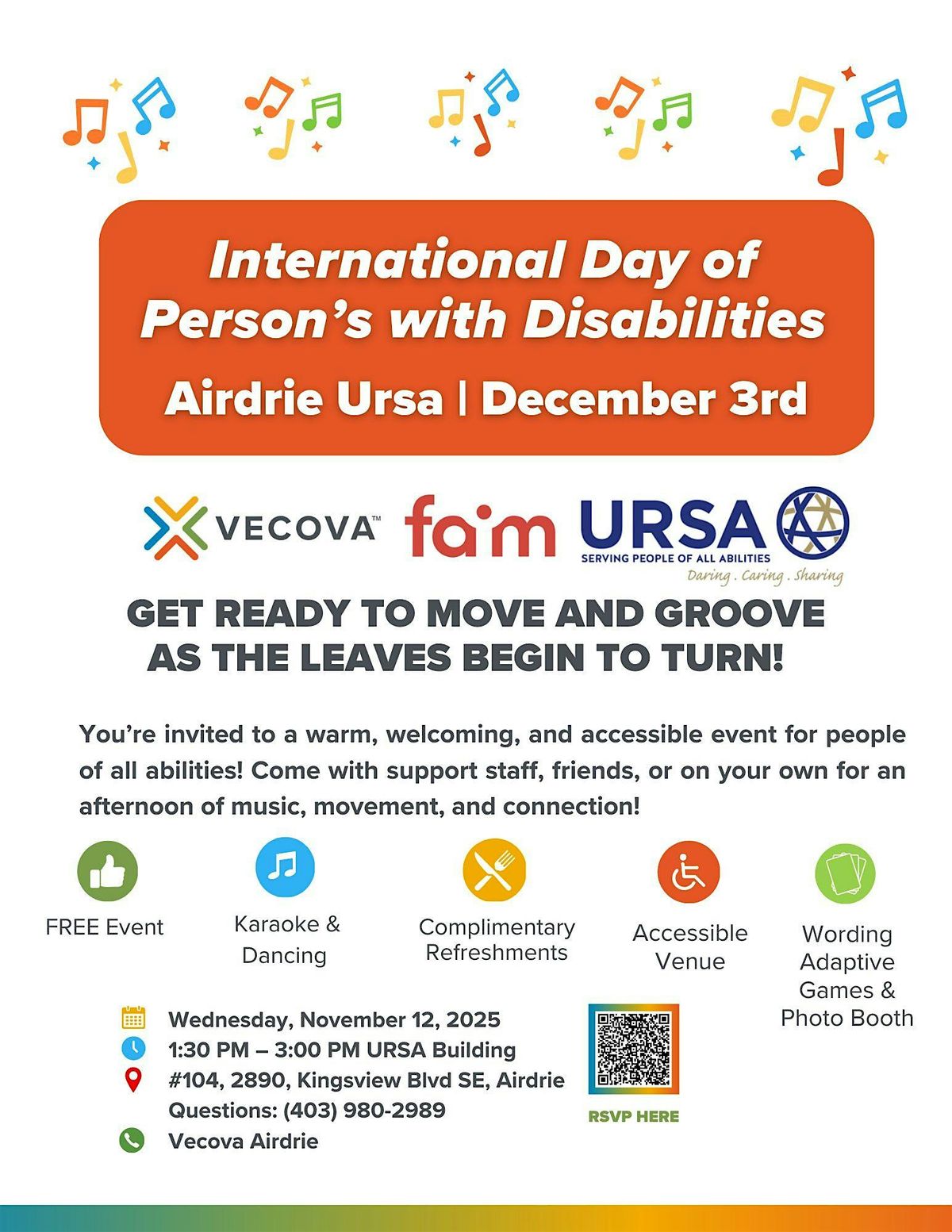 International Day of Person’s with Disabilities - Celebration at Ursa ...