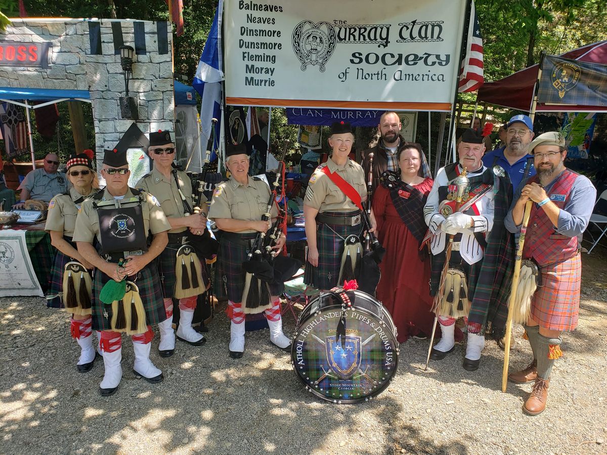 Murray Clan Society of North America at Stone Mountain Highland Games 