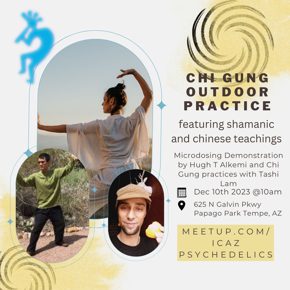 Chi Gung Outdoor Practice with Hugh and Tashi