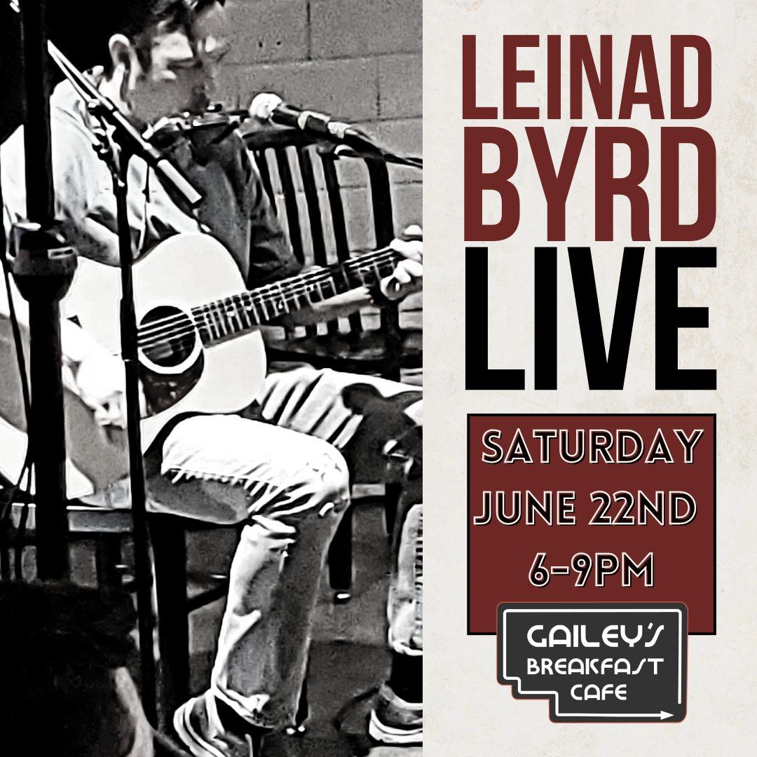 Live Music by Leinad Byrd