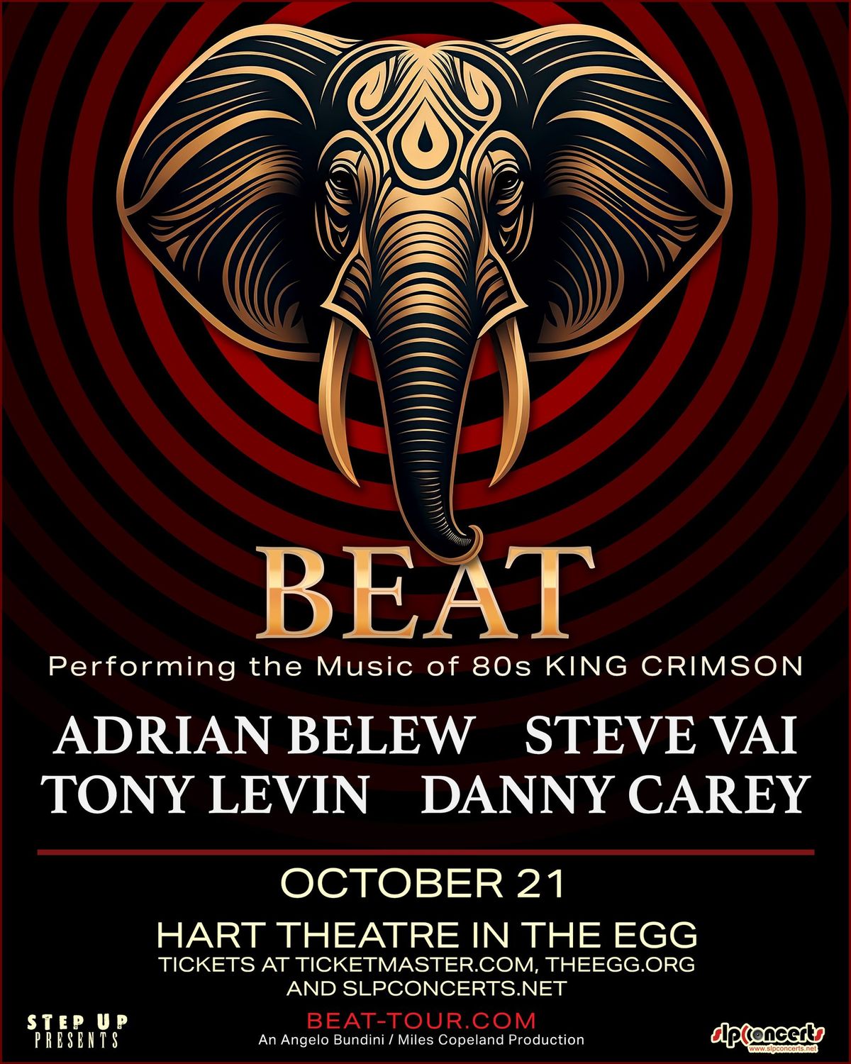 BEAT - Belew\/Vai\/Levin\/Carey play 80s King Crimson