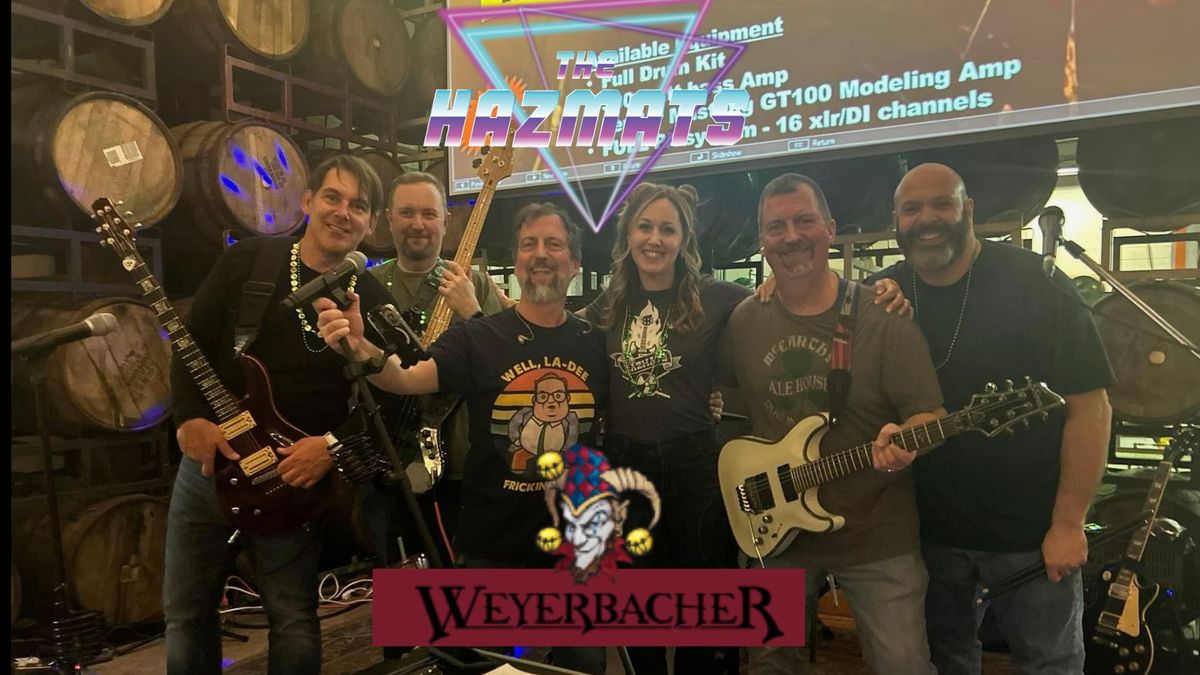 THE HAZMATS @ WEYERBACHER BREWING EASTON TAPROOM