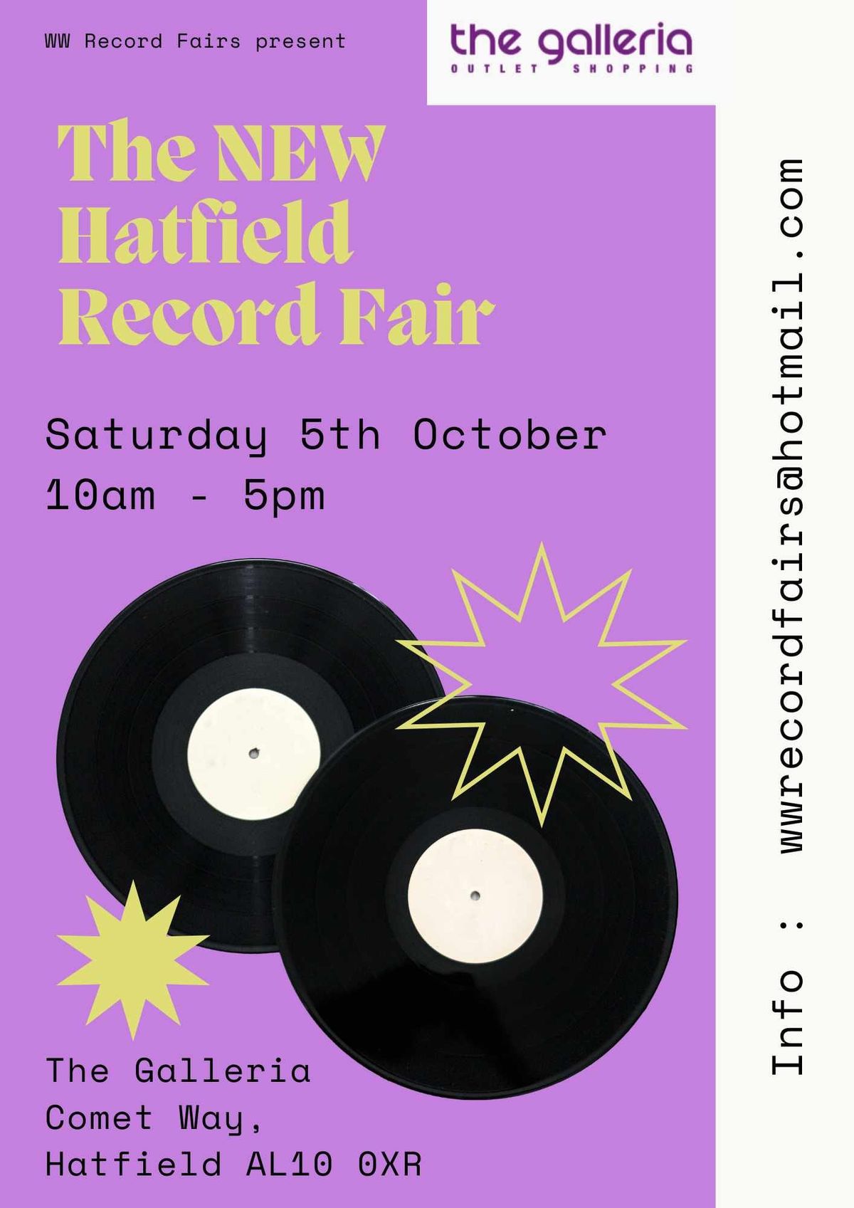 Hatfield Record Fair