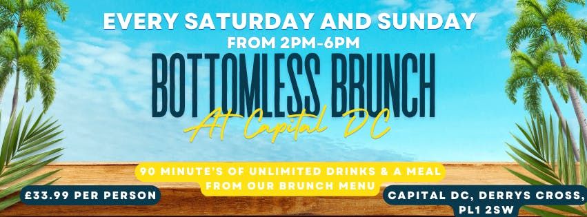 Saturday Bottomless Brunch - 4:00PM