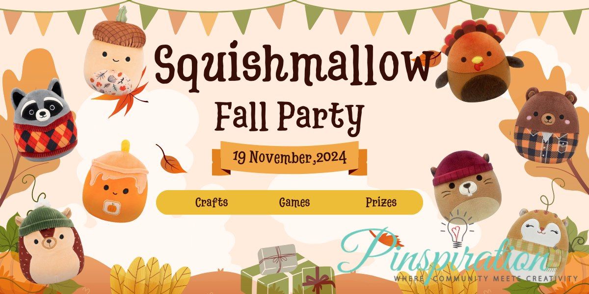 Squishmallow Fall Party