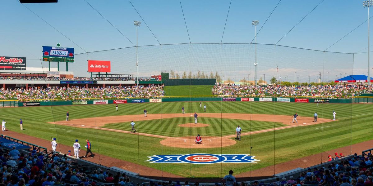 Spring Training - Kansas City Royals at Chicago Cubs at Sloan Park