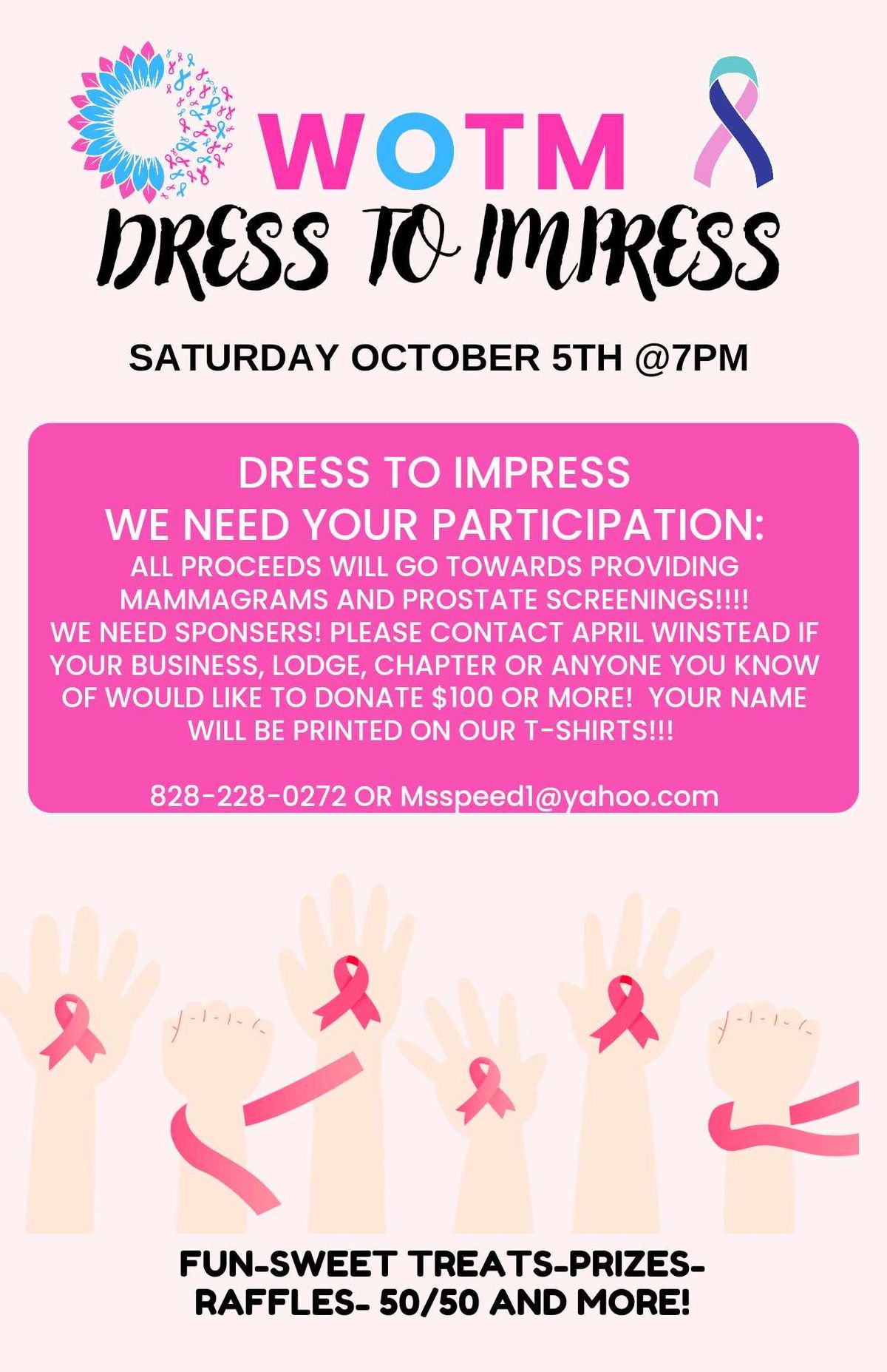 WOTM Dress to Impress (Members and Qualified Guest) 