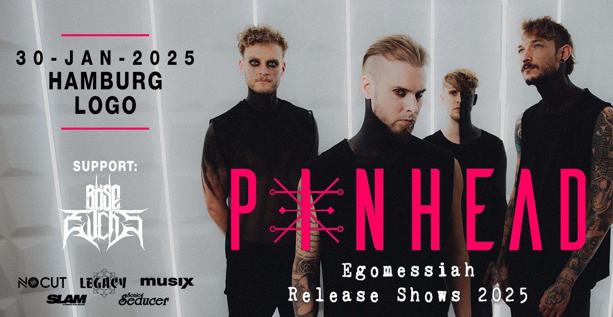 Pinhead - Egomessiah Release Shows 2025 Hamburg