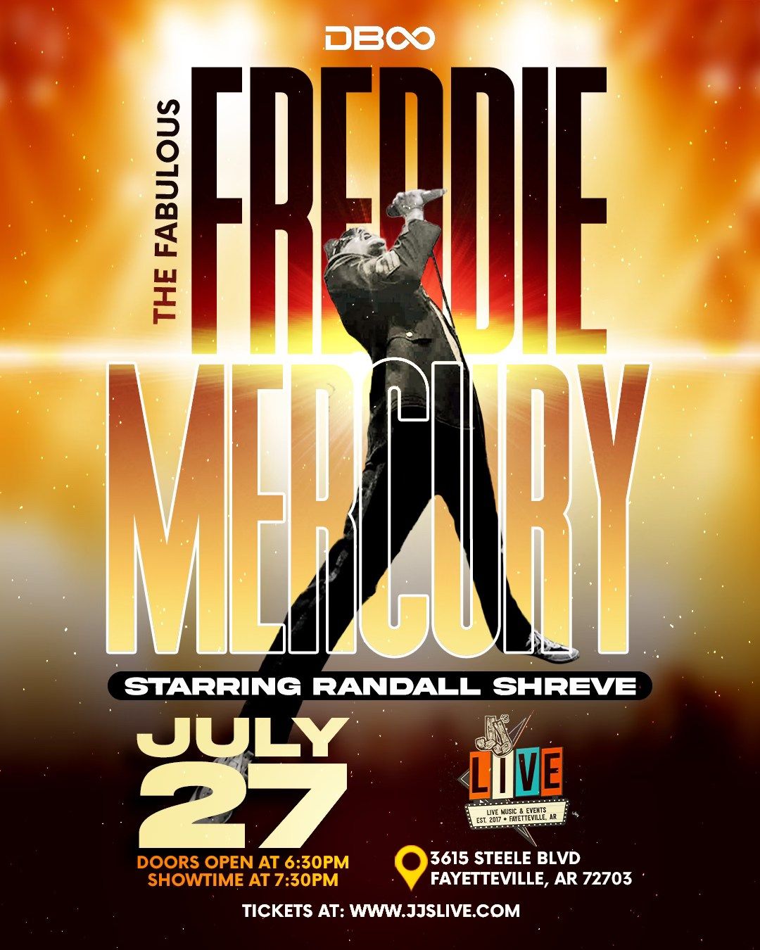 The FABULOUS Freddie Mercury Tribute starring RANDALL SHREVE!