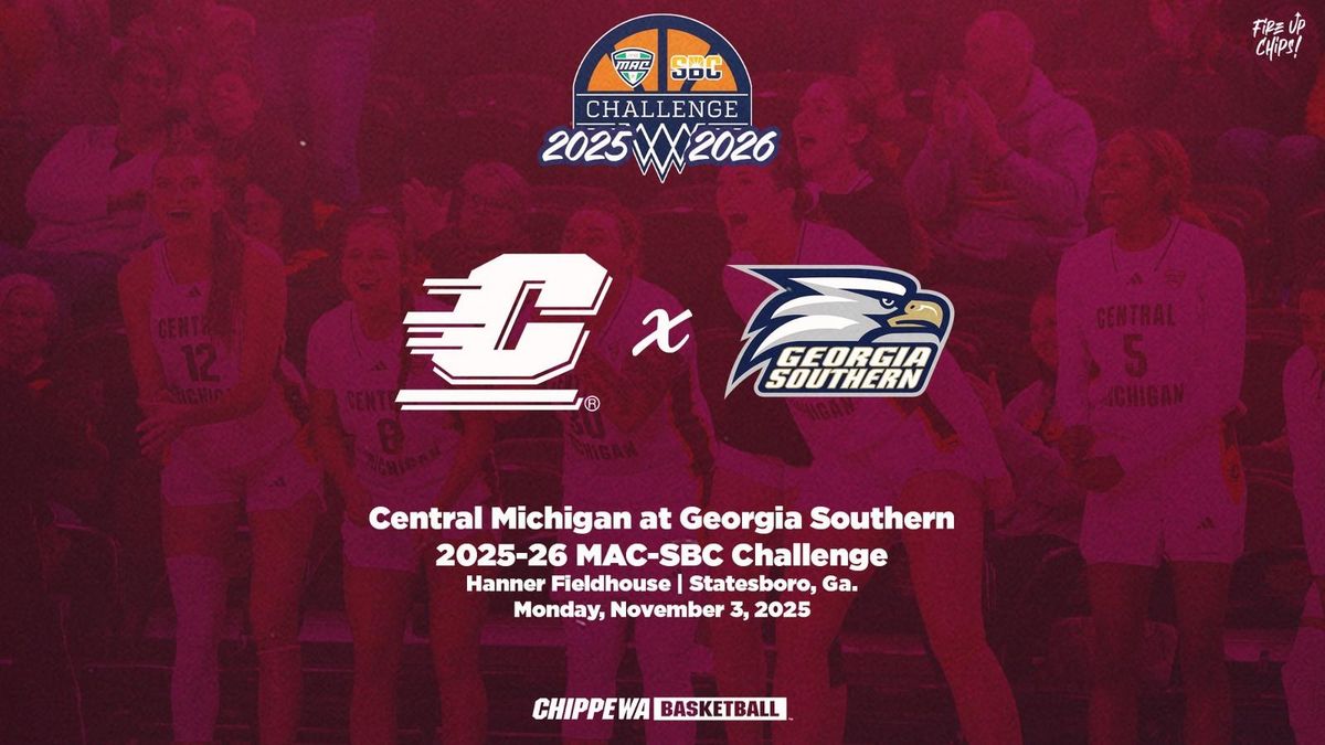 Parking Central Michigan Chippewas at Georgia Southern Eagles Womens Basketball