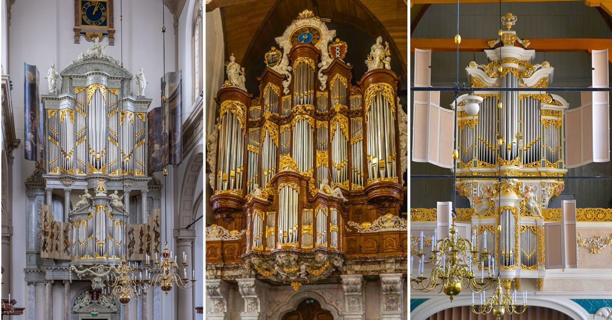 4e Amsterdamse Orgeltocht - Oude Kerk, Waalse Kerk & Westerkerk