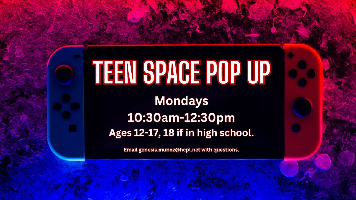 Teen Space Pop Up