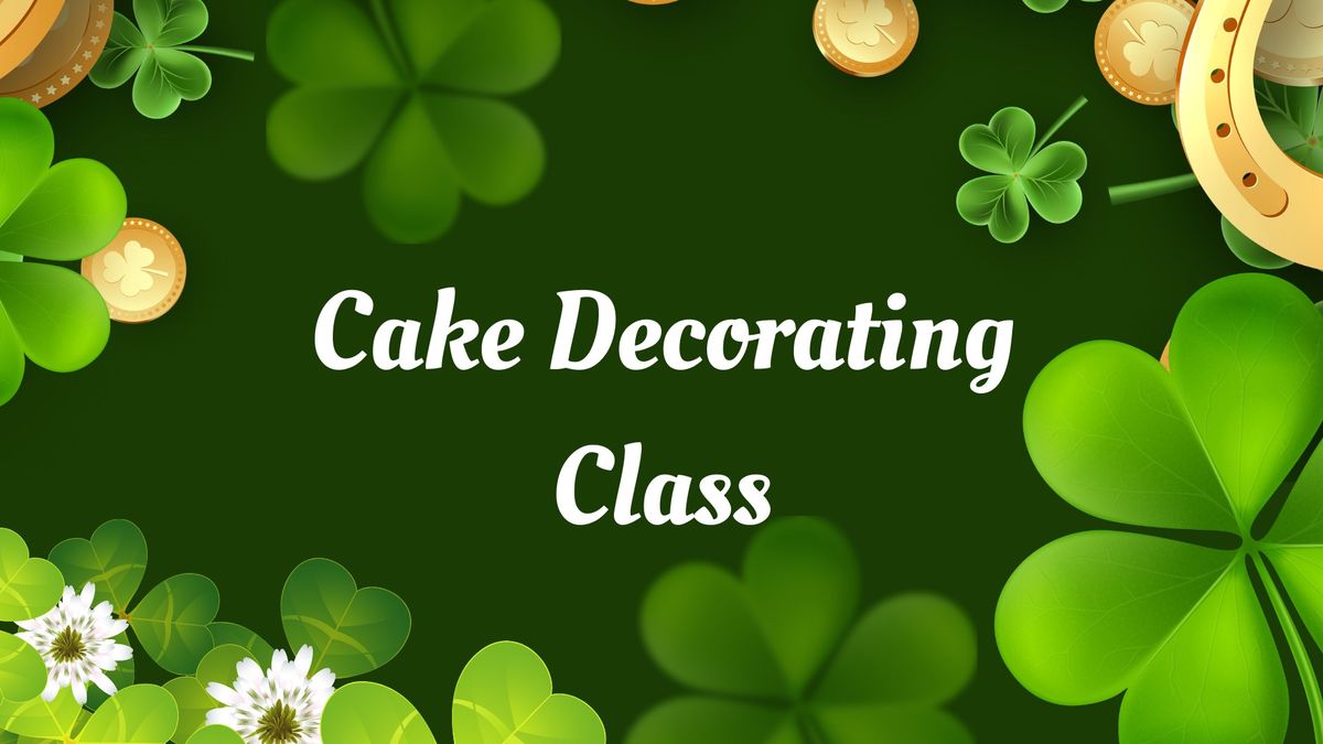 Cake Decorating Class