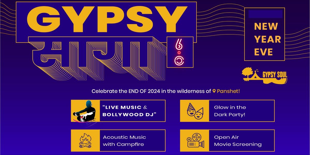 New Year's Eve at Gypsy Soul Panshet, NYE 2025