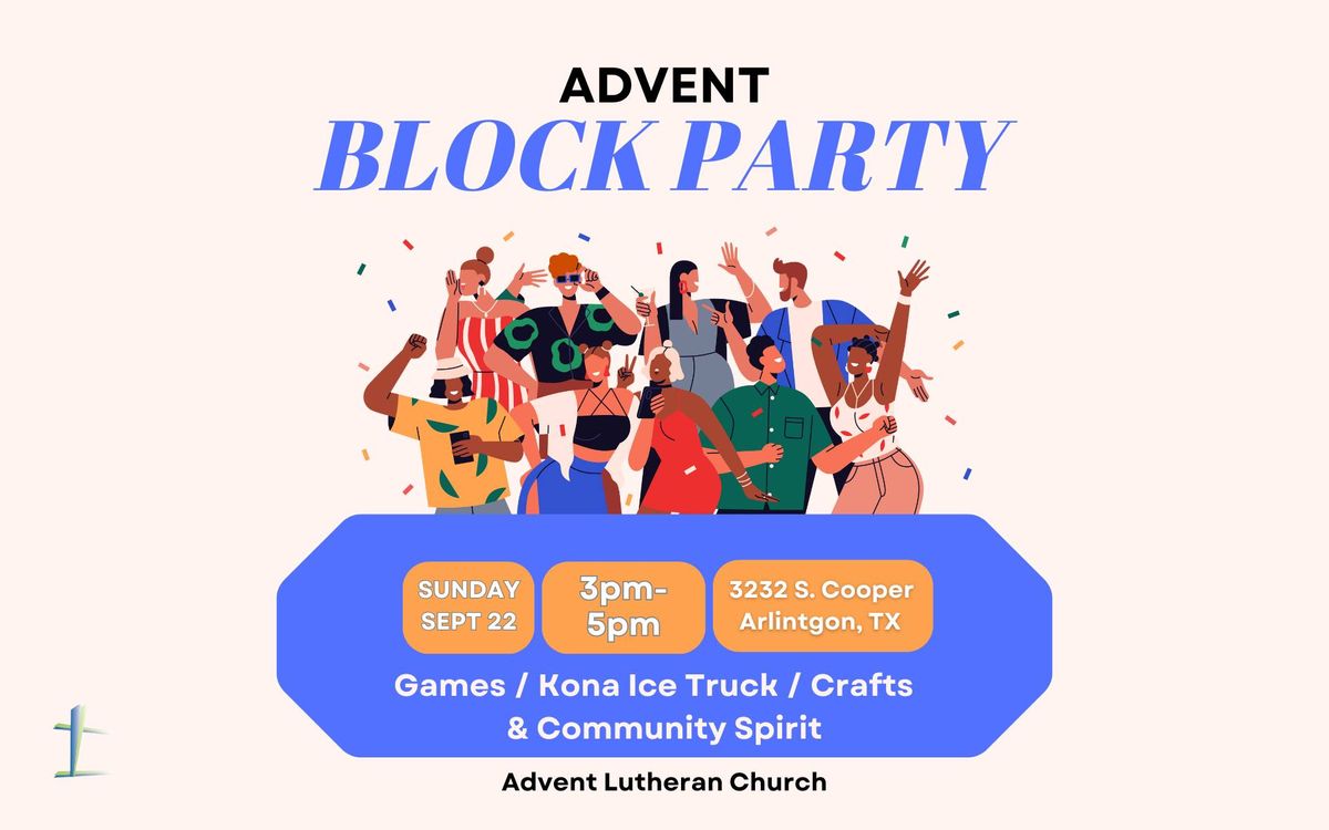 Advent Block Party